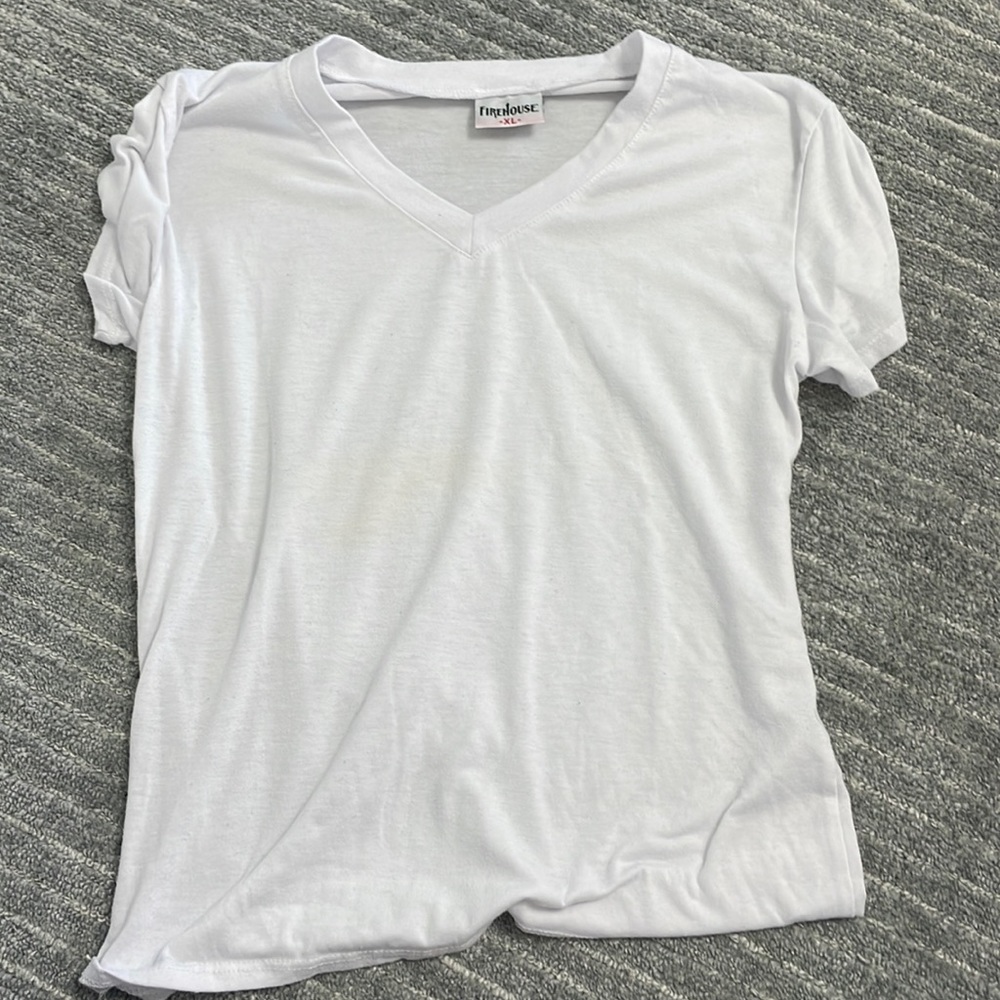 FireHouse White V-Neck t-Shirt!